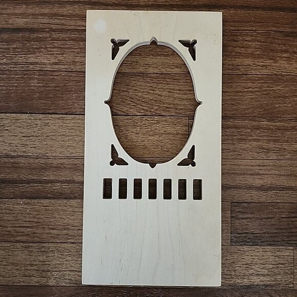 14"x7" Unfinished Vintage Looking Door Frame for Painting or Crafts - Picture 5 of 5